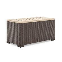 Load image into Gallery viewer, Homestyles Palm Springs Brown Outdoor Storage Table