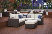 Load image into Gallery viewer, Homestyles Palm Springs Brown Outdoor 5 Seat Sectional