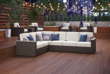 Load image into Gallery viewer, Homestyles Palm Springs Brown Outdoor 6 Seat Sectional