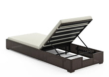 Load image into Gallery viewer, Homestyles Palm Springs Brown Outdoor Chaise Lounge