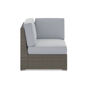 Homestyles Boca Raton Brown Outdoor Sectional Side Chair