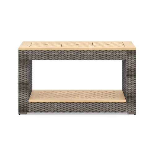 Homestyles Boca Raton Brown Outdoor Sofa Table