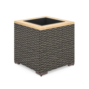 Homestyles Boca Raton Brown Outdoor Planter