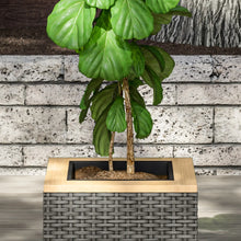 Load image into Gallery viewer, Homestyles Boca Raton Brown Outdoor Planter