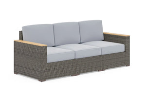 Homestyles Boca Raton Brown Outdoor Sofa