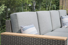 Load image into Gallery viewer, Homestyles Boca Raton Brown Outdoor 4 Seat Sectional