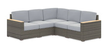 Load image into Gallery viewer, Homestyles Boca Raton Brown Outdoor 5 Seat Sectional