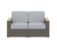 Load image into Gallery viewer, Homestyles Boca Raton Brown Outdoor Loveseat