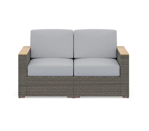 Homestyles Boca Raton Brown Outdoor Loveseat