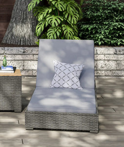 Homestyles Boca Raton Brown Outdoor Chaise Lounge