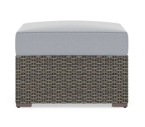 Homestyles Boca Raton Brown Outdoor Ottoman