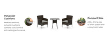 Load image into Gallery viewer, Homestyles Longboat Key Brown Bistro Table and Chairs