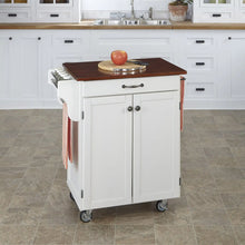 Load image into Gallery viewer, Homestyles Cuisine Cart Off-White Kitchen Cart