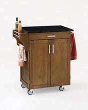 Load image into Gallery viewer, Homestyles Cuisine Cart Brown Kitchen Cart