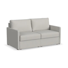 Load image into Gallery viewer, Flex Loveseat with Narrow Arm - Frost