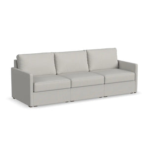 Flex Sofa with Narrow Arm - Frost