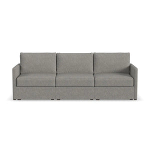 Flex Sofa with Narrow Arm - Pebble