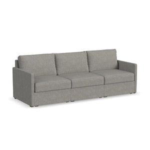 Flex Sofa with Narrow Arm - Pebble