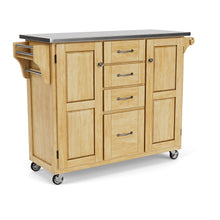 Load image into Gallery viewer, Homestyles Create-A-Cart Brown Kitchen Cart