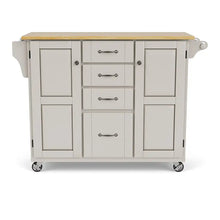 Load image into Gallery viewer, Homestyles Create-A-Cart Off-White Kitchen Cart