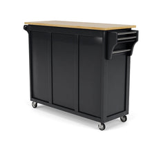 Load image into Gallery viewer, Homestyles Create-A-Cart Black Kitchen Cart