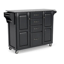 Load image into Gallery viewer, Homestyles Create-A-Cart Black Kitchen Cart