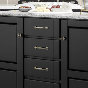 Homestyles Create-A-Cart Black Kitchen Cart