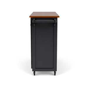 Homestyles Create-A-Cart Black Kitchen Cart