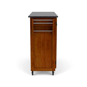 Homestyles Create-A-Cart Brown Kitchen Cart