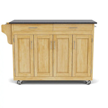 Load image into Gallery viewer, Homestyles Create-A-Cart Brown Kitchen Cart