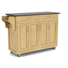 Load image into Gallery viewer, Homestyles Create-A-Cart Brown Kitchen Cart