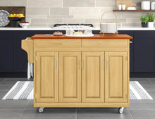 Load image into Gallery viewer, Homestyles Create-A-Cart Brown Kitchen Cart