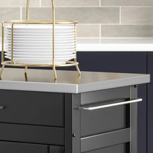 Load image into Gallery viewer, Homestyles Create-A-Cart Black Kitchen Cart