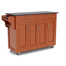 Load image into Gallery viewer, Homestyles Create-A-Cart Brown Kitchen Cart