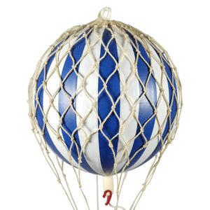 Authentic Models Floating The Skies Air Balloon 5.12 x 3.35 in, Blue / White - AP160BW