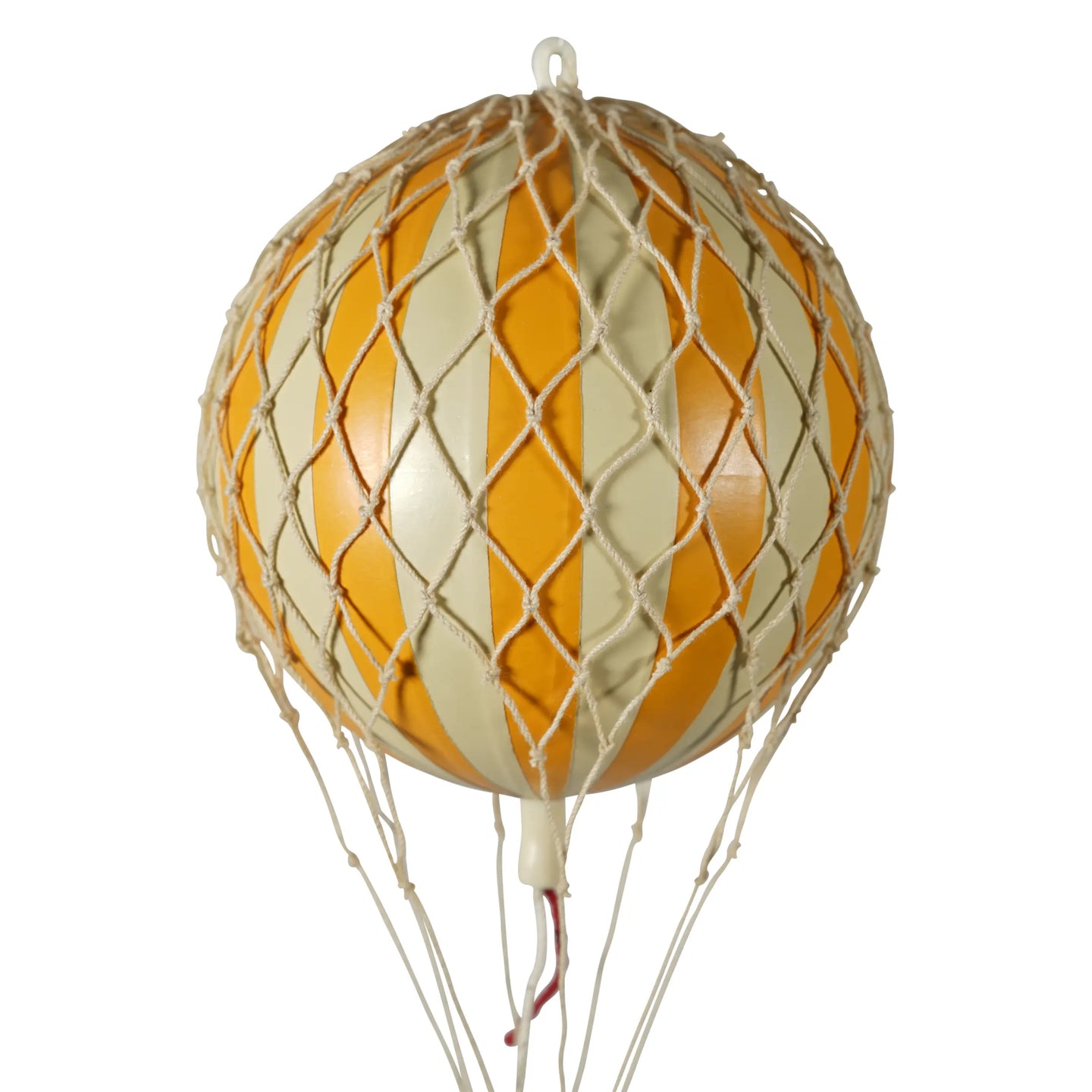 Authentic Models Floating The Skies Air Balloon 5.12 x 3.35 in, Orange / Ivory - AP160O