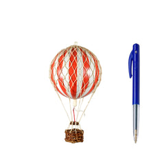 Load image into Gallery viewer, Authentic Models Floating The Skies Air Balloon 5.12 x 3.35 in, Red / White - AP160RW