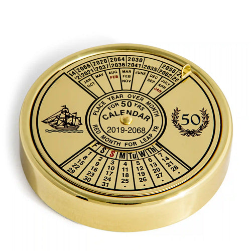 Authentic Models 50-Year Calendar - BC002