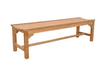 Load image into Gallery viewer, Hampton 3-Seater Backless Bench