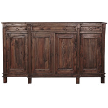 Load image into Gallery viewer, Sunset Trading Cottage Sideboard | Raftwood Brown Solid Wood | Fully Assembled Buffet