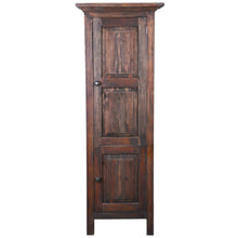 Load image into Gallery viewer, Sunset Trading Cottage Tall 2 Door Storage Cabinet | Raftwood Brown Solid Wood | Fully Assembled Cupboard