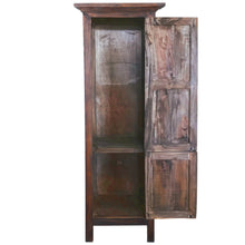Load image into Gallery viewer, Sunset Trading Cottage Tall 2 Door Storage Cabinet | Raftwood Brown Solid Wood | Fully Assembled Cupboard