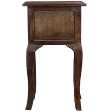 Load image into Gallery viewer, Sunset Trading Cottage Side End Table | Vintage Iron Brown Solid Wood | Fully Assembled