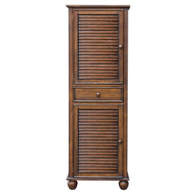 Load image into Gallery viewer, Sunset Trading Bahama Shutter Wood Tall Cabinet | Doors Storage Drawer Kitchen Pantry | Fully Assembled Bedroom, Entryway Dining, Living Room Furniture