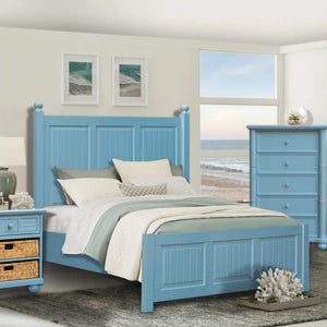 Sunset Trading Cool Breeze Twin Bed | Beach Blue