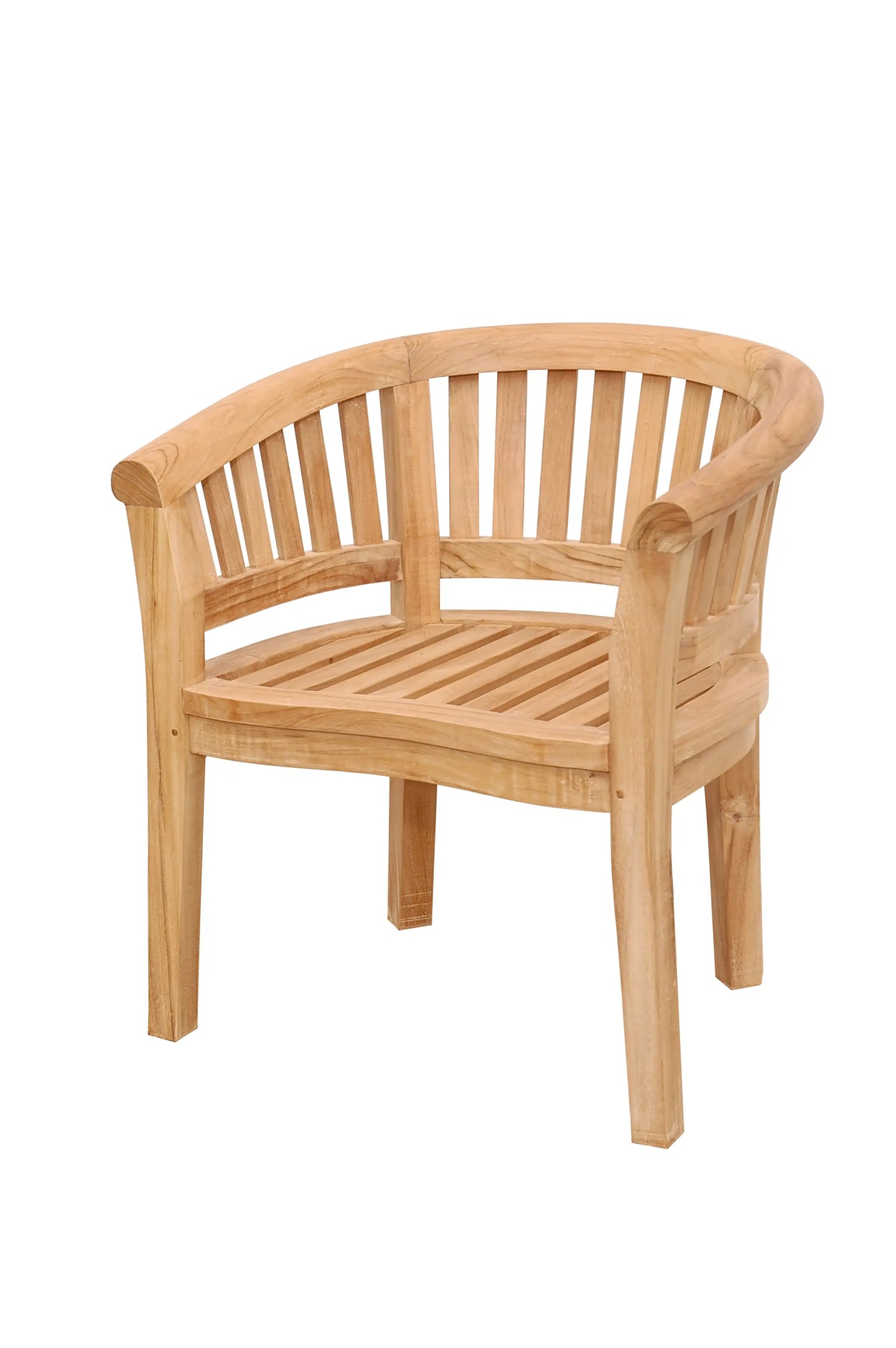 Curve Armchair Extra Thick Wood