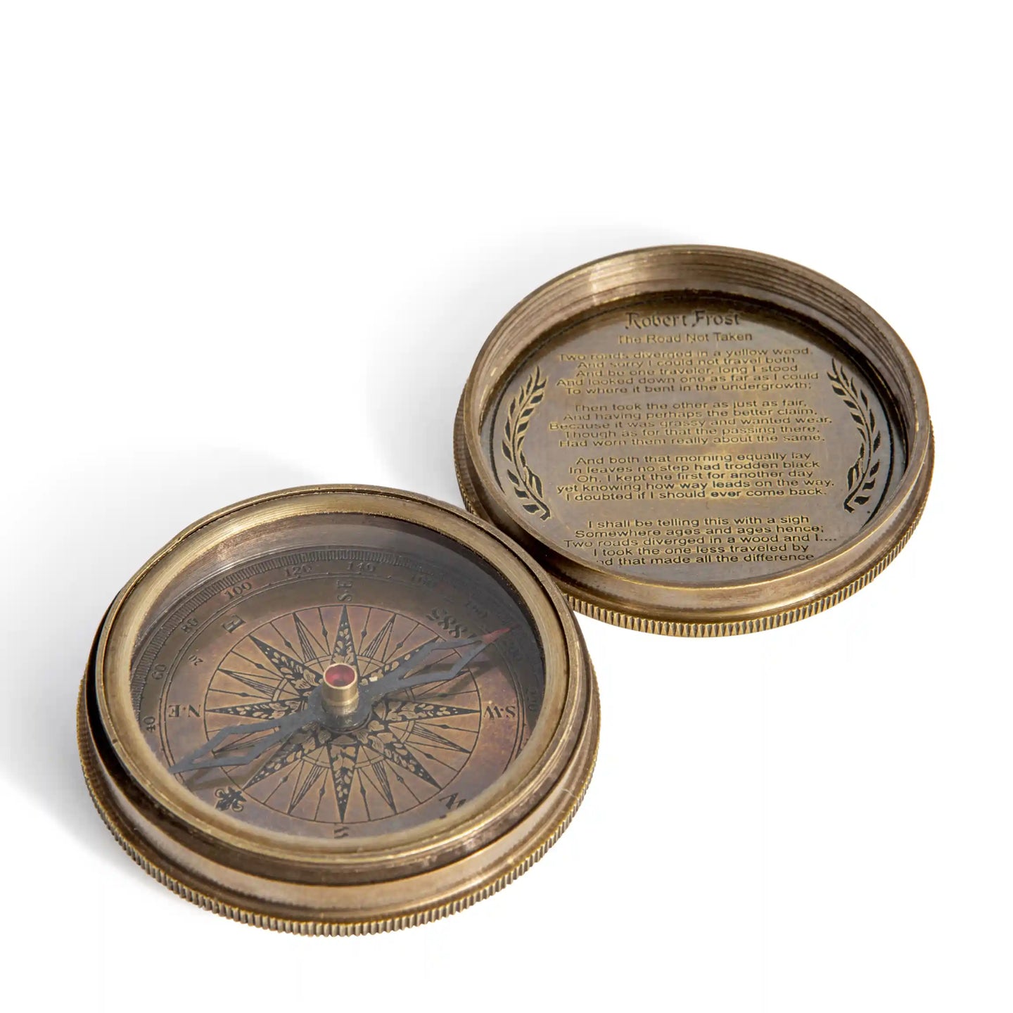 Authentic Models Antique Pocket Compass - CO036