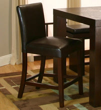 Load image into Gallery viewer, Sunset Trading Kemper 24&quot; Parson Barstool in Espresso | Set of 2