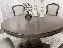 Load image into Gallery viewer, Sunset Trading 48&quot; Round Vegas Dining and Poker Table | Reversible Game Top | Gray Wood