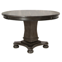 Load image into Gallery viewer, Sunset Trading 48&quot; Round Vegas Dining and Poker Table | Reversible Game Top | Gray Wood